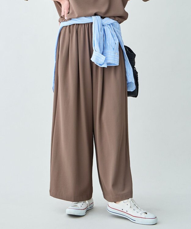 ANY 涼やかDRYイージーパンツ モカ