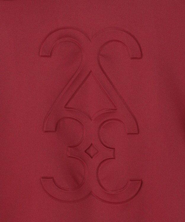 23区GOLF 【WOMEN】ライトダンボールストレッチモックネック レッド系