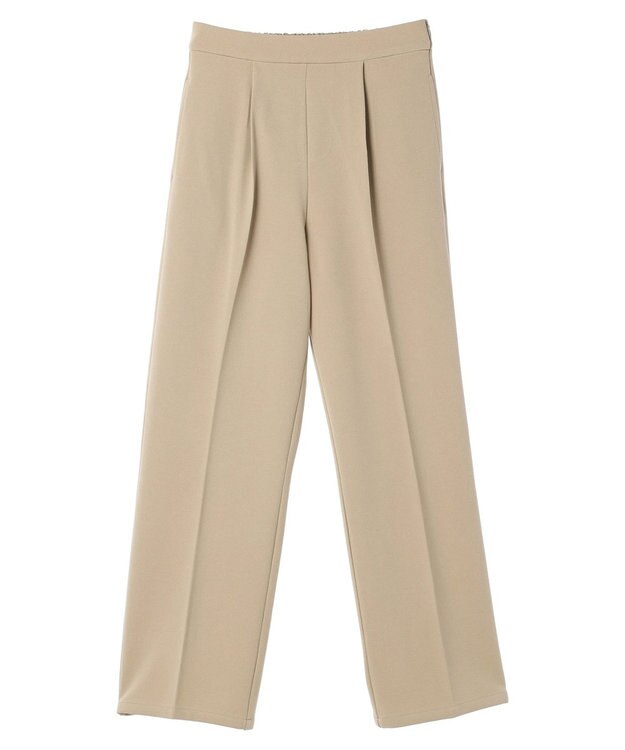 Green Parks ・Ｐｅｔｉｔ　Ｆｌｅｕｒ　タックテーパードパンツ Gray Beige