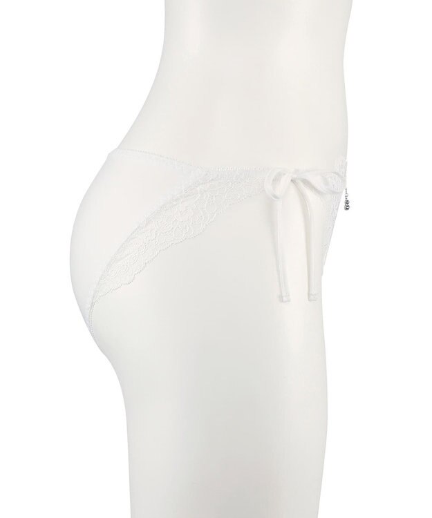 San-ai Resort（三愛水着楽園） エレガントコレクションPremium2312ヒモショーツ 【northerly】 ホワイト