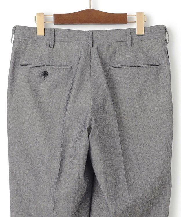 J.PRESS MEN 【WEB・一部店舗限定】強撚ウォッシャブル スラックス ライトグレー系