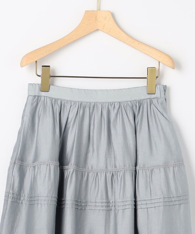 組曲 L 【先行予約】クラウドローン スカート ブルーグレー系