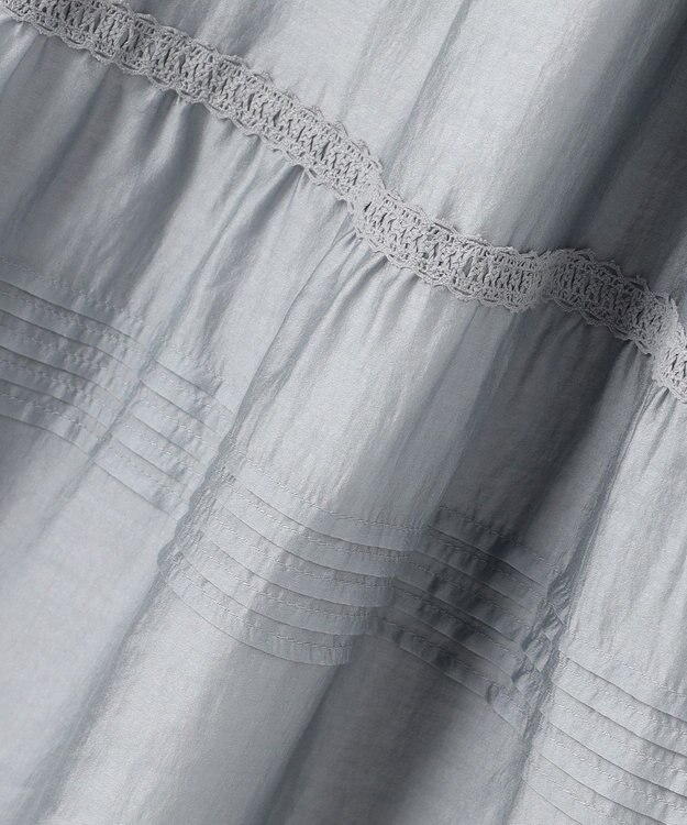 組曲 L 【先行予約】クラウドローン スカート ブルーグレー系