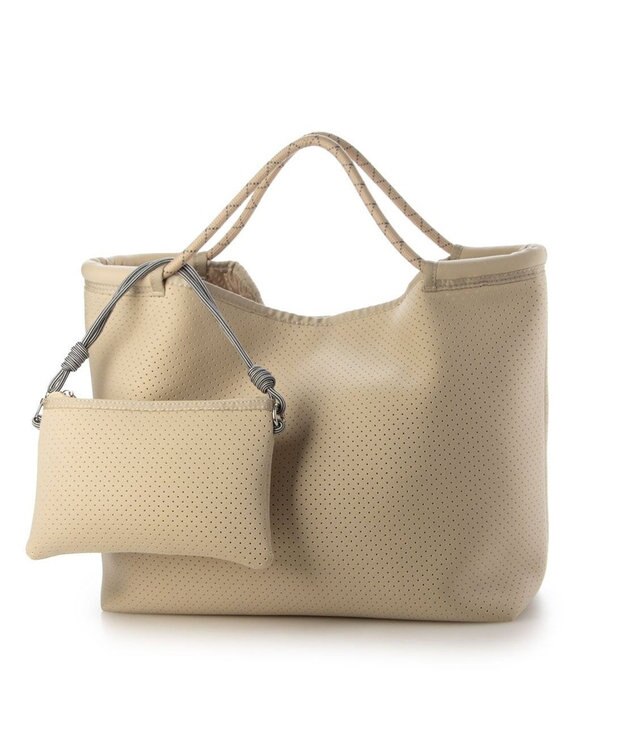 UNBILLION カシュカシュ cachecache / ネオプレーンパンチングトート LBE