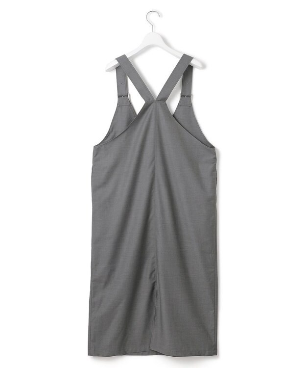 J.PRESS YORK STREET 【WOMEN】ジャンバースカート ライトグレー系