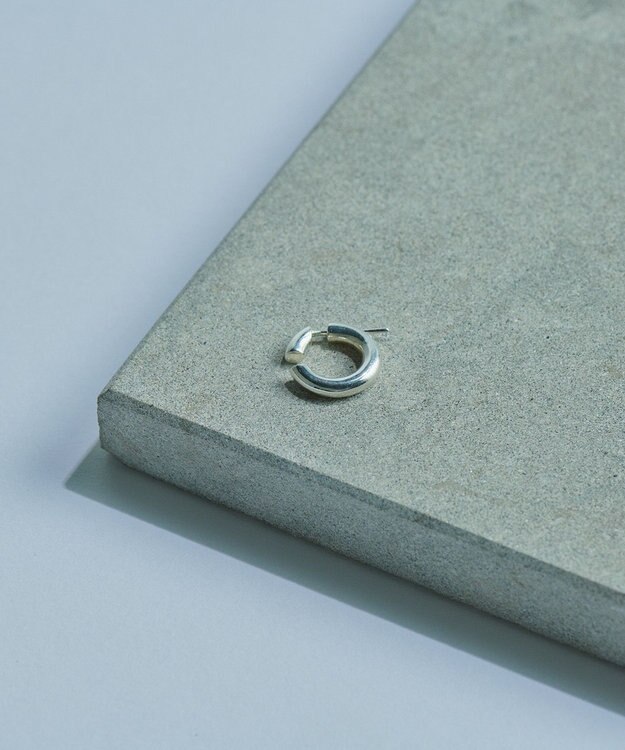 uncrave サークル ピアス(片耳用) シルバー