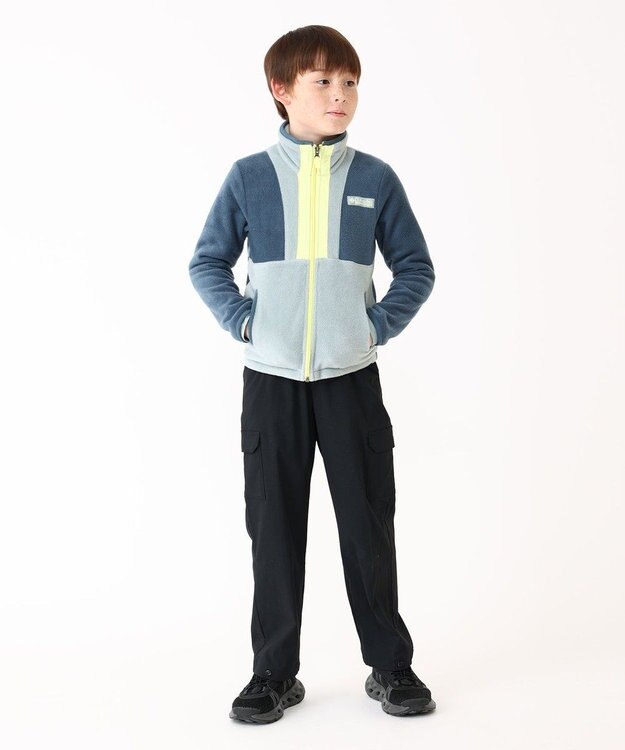 Columbia Columbia/ 【KIDS】バックボールIIフルジップフリース /コロンビア Everblue、 Crushed Blue、 Neon Light