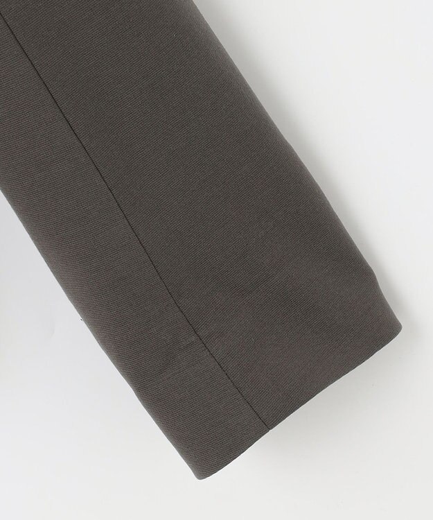 自由区 【XSサイズ～/洗える】WASHABLEPONTE  ボレロジャケット カーキ系