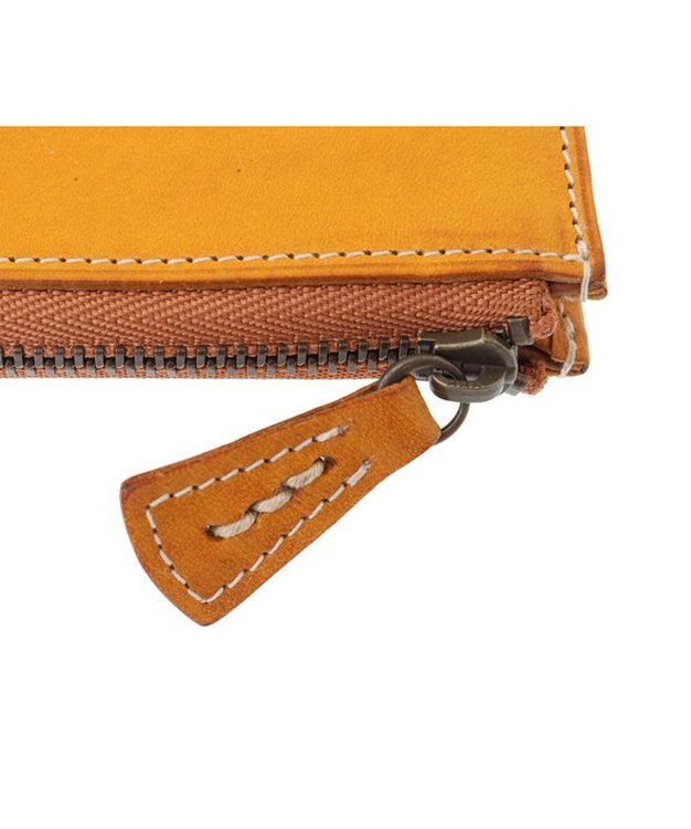 genten カットワーク　フラグメントケース イエロー