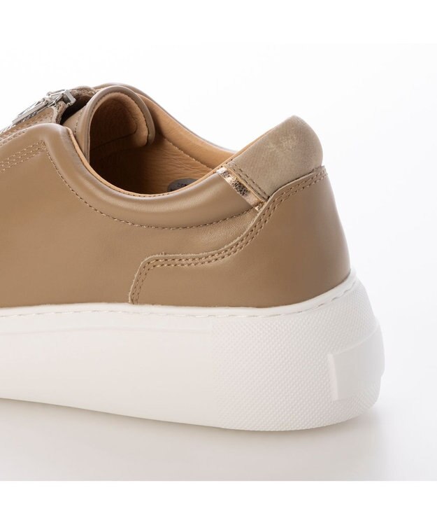 MODE ET JACOMO <MODE ET JACOMO>センタージップスニーカー ベージュ
