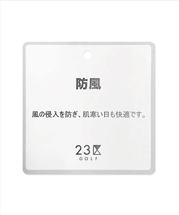 23区GOLF 【MEN】【防風/撥水/ストレッチ】【袖取り外しで2WAY】キルティング ブルゾン ブラック系