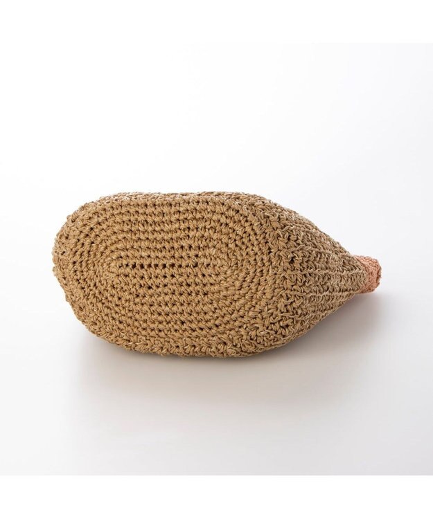 UNBILLION カシュカシュ cachecache / 切り替え編みクロッシェ2wayミニトート オレンジ