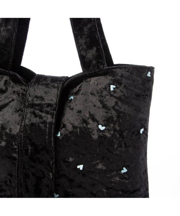 UNBILLION カカトゥ kakatoo / ハートエンブロイダリートート ブラック