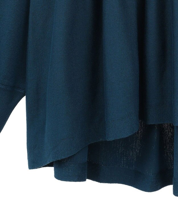 AMERICAN HOLIC ティアードギャザーニットプルオーバー Blue Green