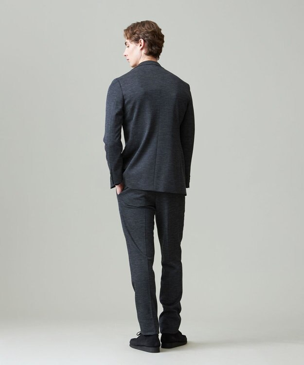 J.PRESS MEN 【セットアップ対応】マナードライトジャージー スラックス グレー系8
