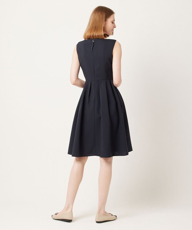 TOCCA 【大人百花掲載】【洗える】FIRST SPRING ドレス ネイビー系