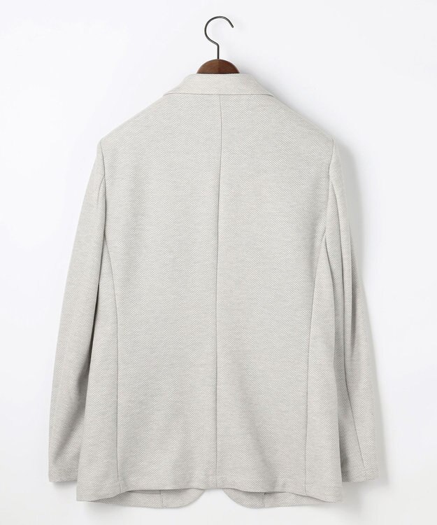 JOSEPH ABBOUD 【キングサイズ・JAPANファブリック/軽量/ジャージー素材】 サマージャージージャケット ライトグレー系