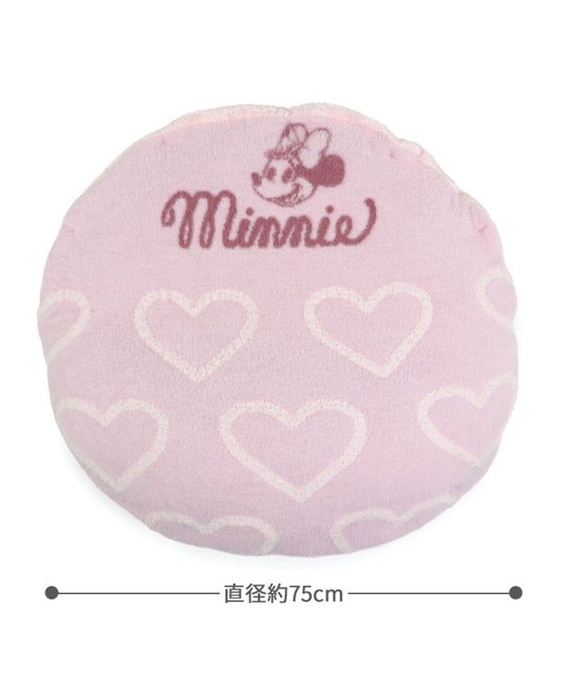 PET PARADISE ディズニー ミニーマウス 遠赤外線 一緒にぽかぽかマット 《ハート》 小型犬 ピンク