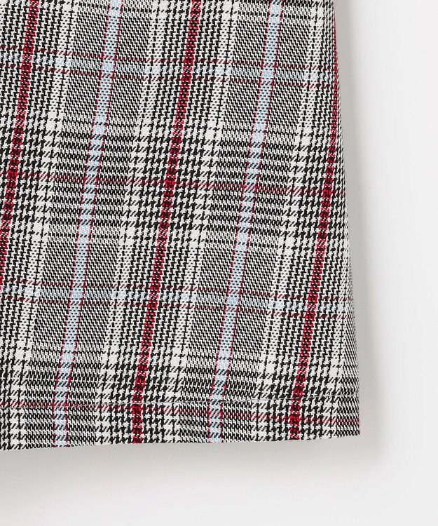 組曲 KIDS 【150-160㎝】グレンチェック ジャンスカ モノトーン