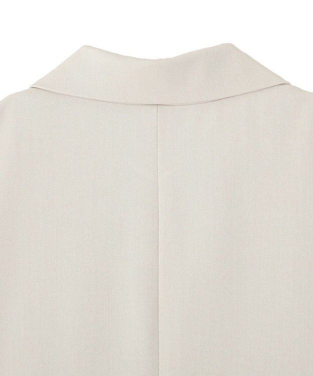 YECCA VECCA ドライタッチ金釦テーラードジレ Light Beige