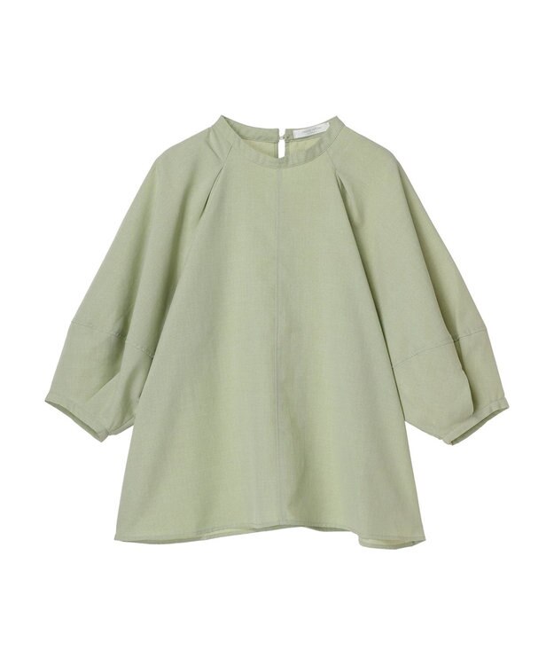 Green Parks 接触冷感　ラグランスリーブブラウス Mint