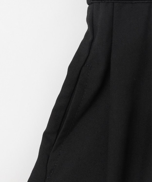 ANY KIDS モノトーン音符ジャンパースカート ブラック