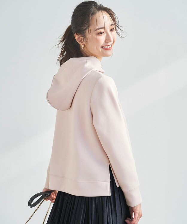 ANY SIS 【洗える】ダンボールプル パーカー ピンク