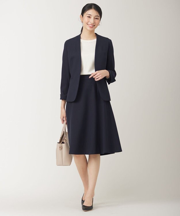 ANY SIS 【セットアップ対応】サーモ2WAYストレッチ ジャケット ネイビー