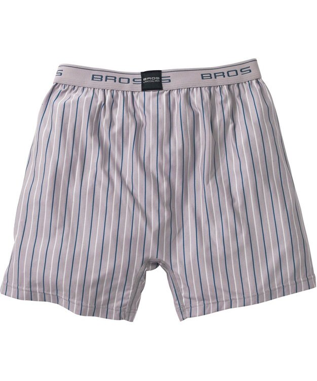 WACOAL MEN トランクス しめつけすぎずダブつかない ストレッチ素材 前開き 下着 メンズ GT4111 /ブロス バイ ワコールメン グレー