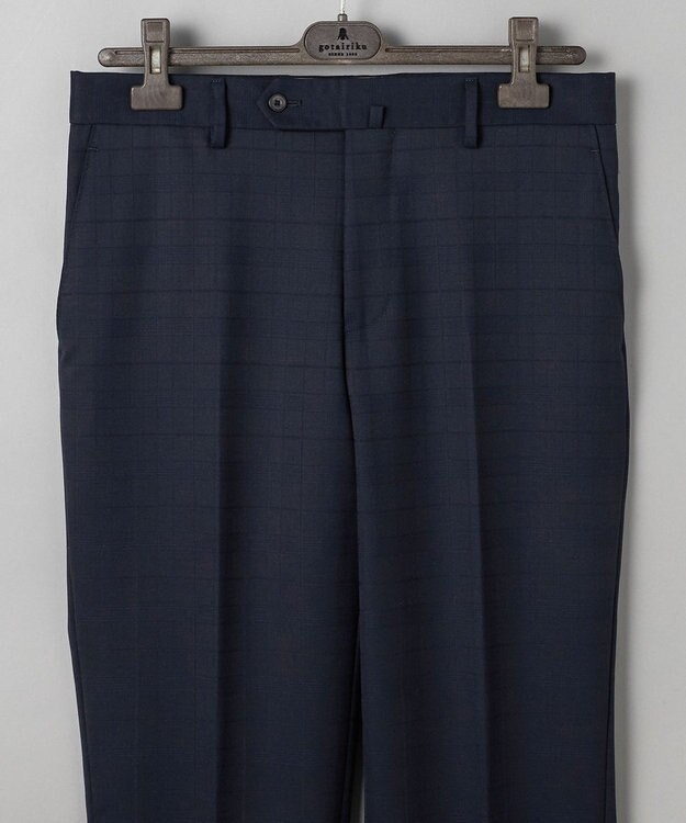 GOTAIRIKU 【山栄毛織】レトロテック 3ピーススーツ ネイビー系4