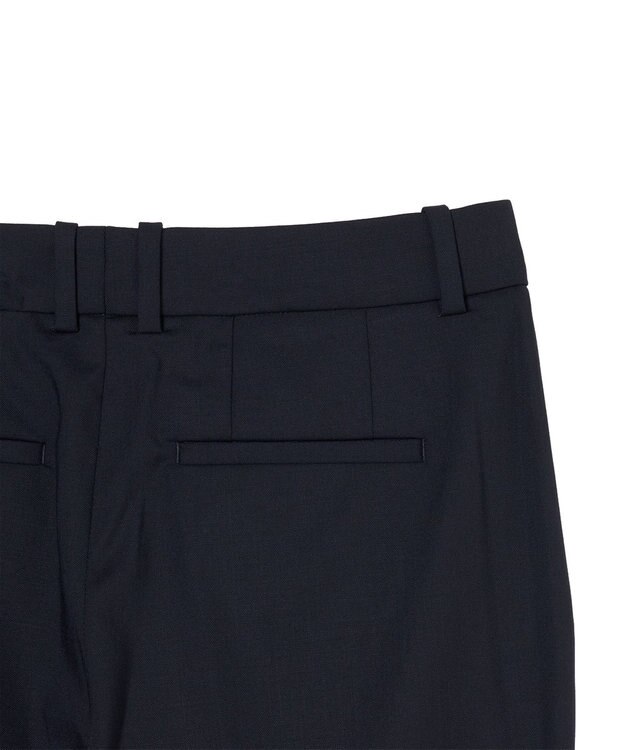 JOSEPH 【WEB＆OUTLET限定】テイラーウールブレンド　アンクルレングストラウザーズ Navy
