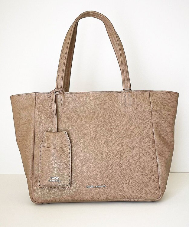 Hekhèr Le Style de Vie 【日本製 / A4サイズ対応/セレモニーにも】シュリンクレザー トートバッグ グレージュ