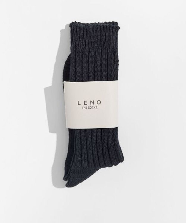 LENO NEW SOCKS [UNISEX] BLACK