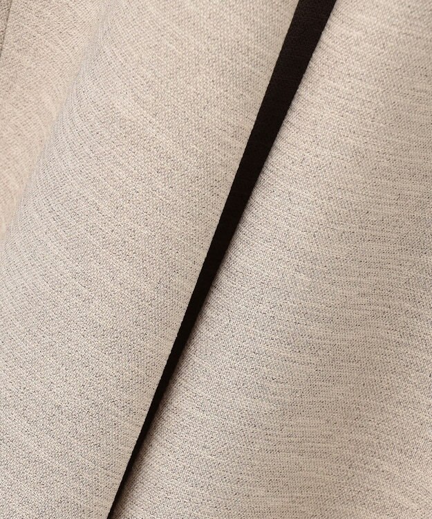 組曲 S ライトリネンライクフレア スカート ベージュ系