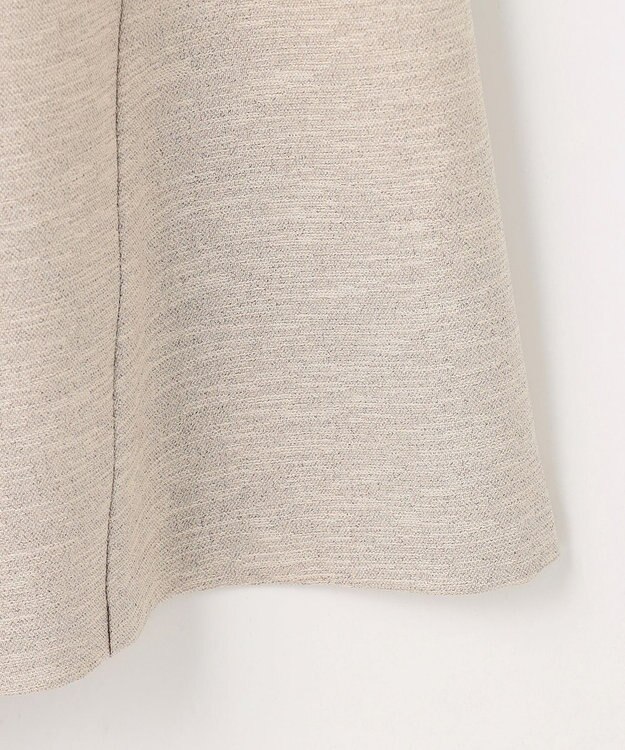 組曲 S ライトリネンライクフレア スカート ベージュ系