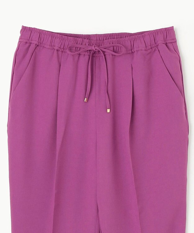 ANY 【接触冷感・UVケア】イージーケア美脚 パンツII パープル