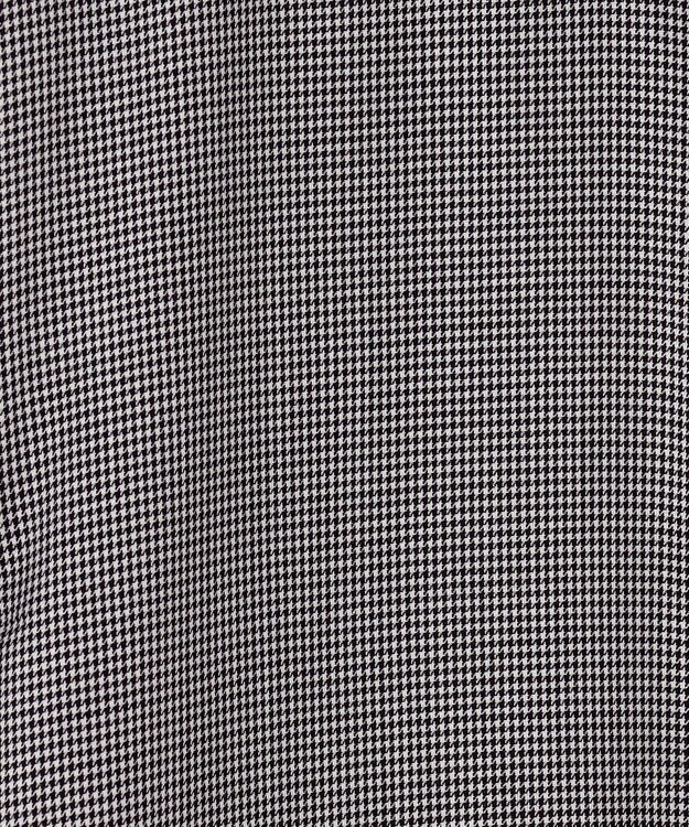 J.PRESS LADIES L 【洗える】ウォッシャブルキュプラツイル シャツ ブラックチェック系