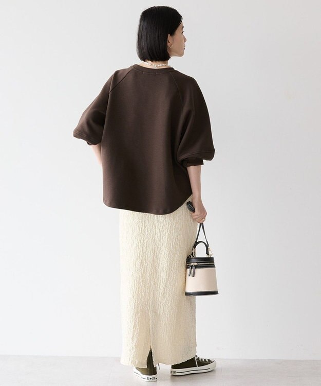 AMERICAN HOLIC 袖ボリュームポンチプルオーバー Brown