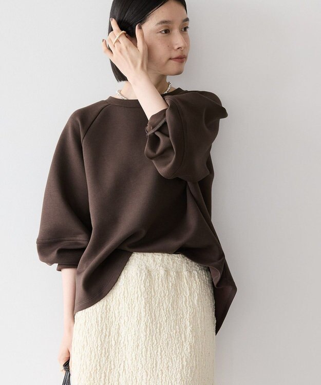 AMERICAN HOLIC 袖ボリュームポンチプルオーバー Brown