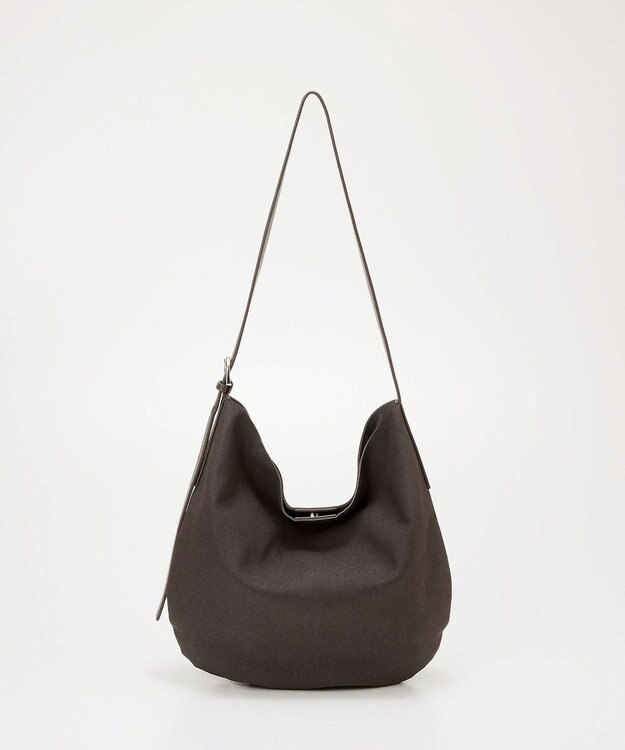 TOPKAPI 【TREASURE TOPKAPI】ラウンド ビッグ ショルダーバッグ グレー