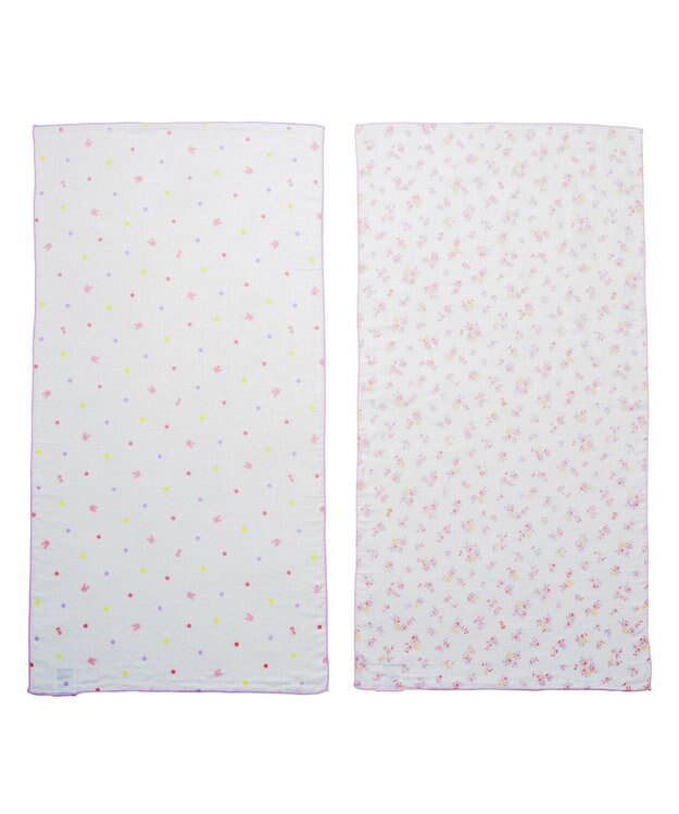 MIKI HOUSE HOT BISCUITS 出産準備セット 春夏用(総柄) ピンク