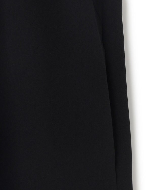 BEIGE， 【洗える】LORRAINE / Vネックドレス Black