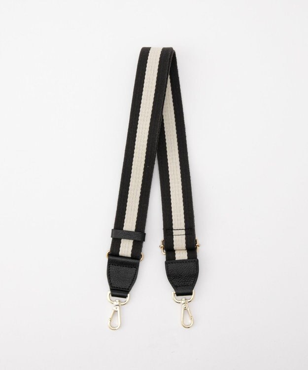 russet アレンジショルダーベルト【アイビーテープ】(CE-1146) Black