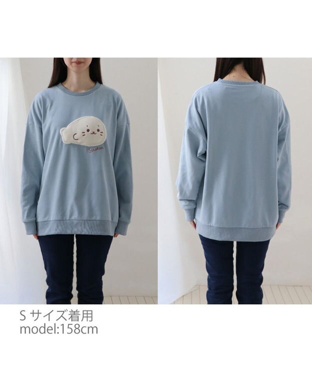 Mother garden しろたん ゆるトレーナー 《冬毛》 ユニセックス 冬毛