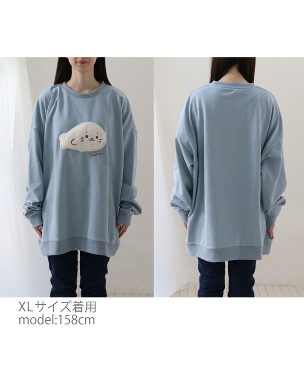 Mother garden しろたん ゆるトレーナー 《冬毛》 ユニセックス 冬毛