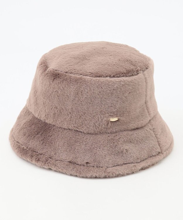 TOCCA 【UVカット・吸水速乾・防臭】FUR BUCKETHAT バケットハット ベージュ系