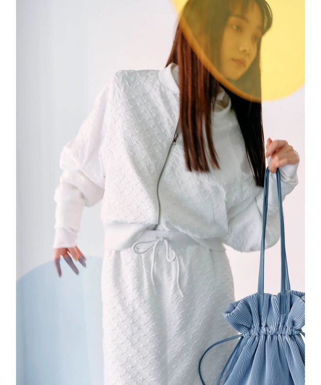 Green Parks ＫＢＦ　キルティングブルゾン Off White