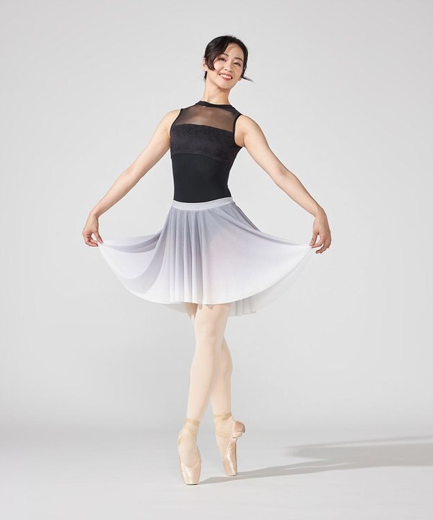 Chacott ハイネックレオタード ブラック