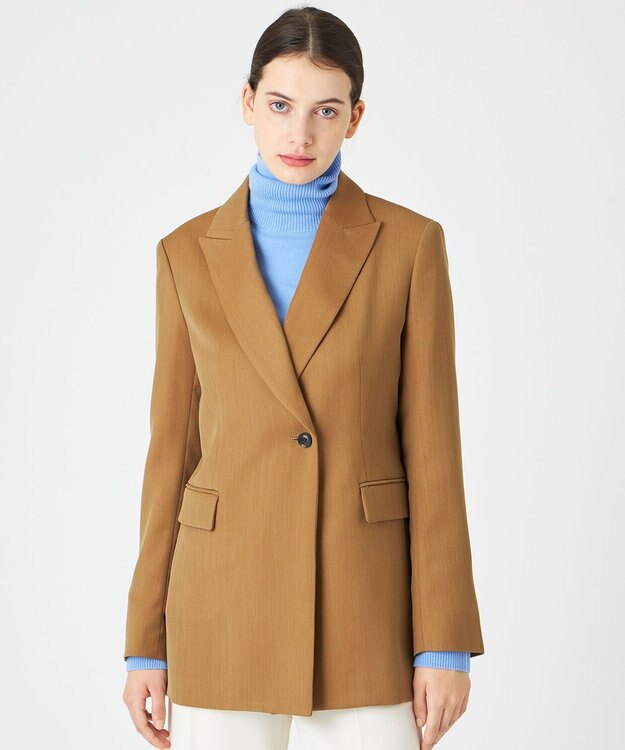 BEIGE， PONTOISE / テーラードジャケット Camel
