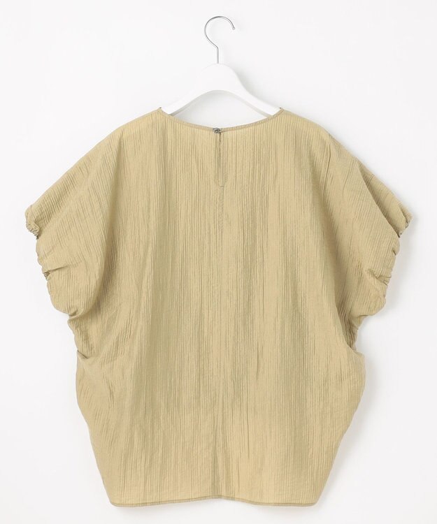 23区 L 【SLOW/一部店舗限定】ナチュラルピケワッシャー ブラウス モスグリーン系